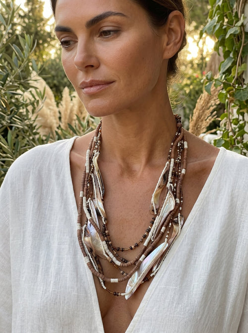 Boho VIP Tahta Kolye