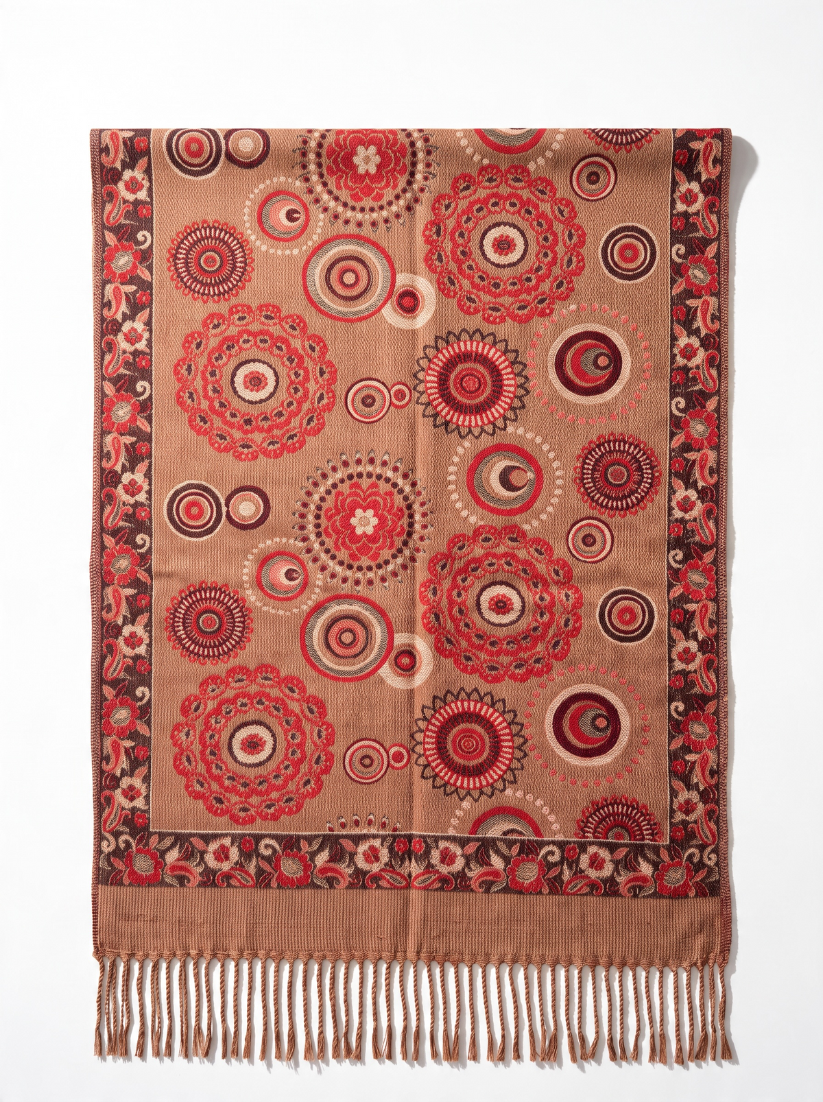 Cozy Wool Şal Vizon