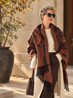 Cozy Wool Şal Siyah