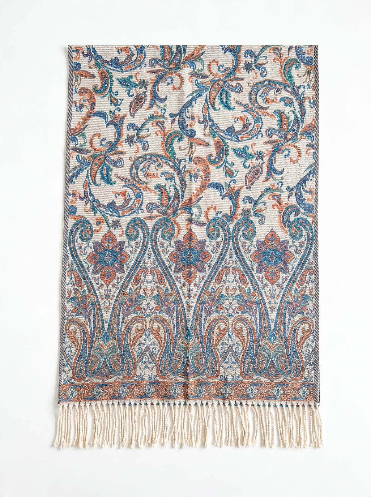 Cozy Wool Şal Mavi