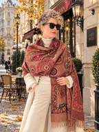 Cozy Wool Şal Vizon