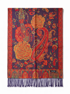 Cozy Wool Şal Lacivert