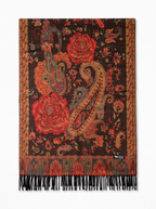 Cozy Wool Şal Siyah