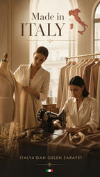 Omrrum | İtalyan Çiçek Desenli Yan Cepli Tunik Elbise İmperial görsel 1