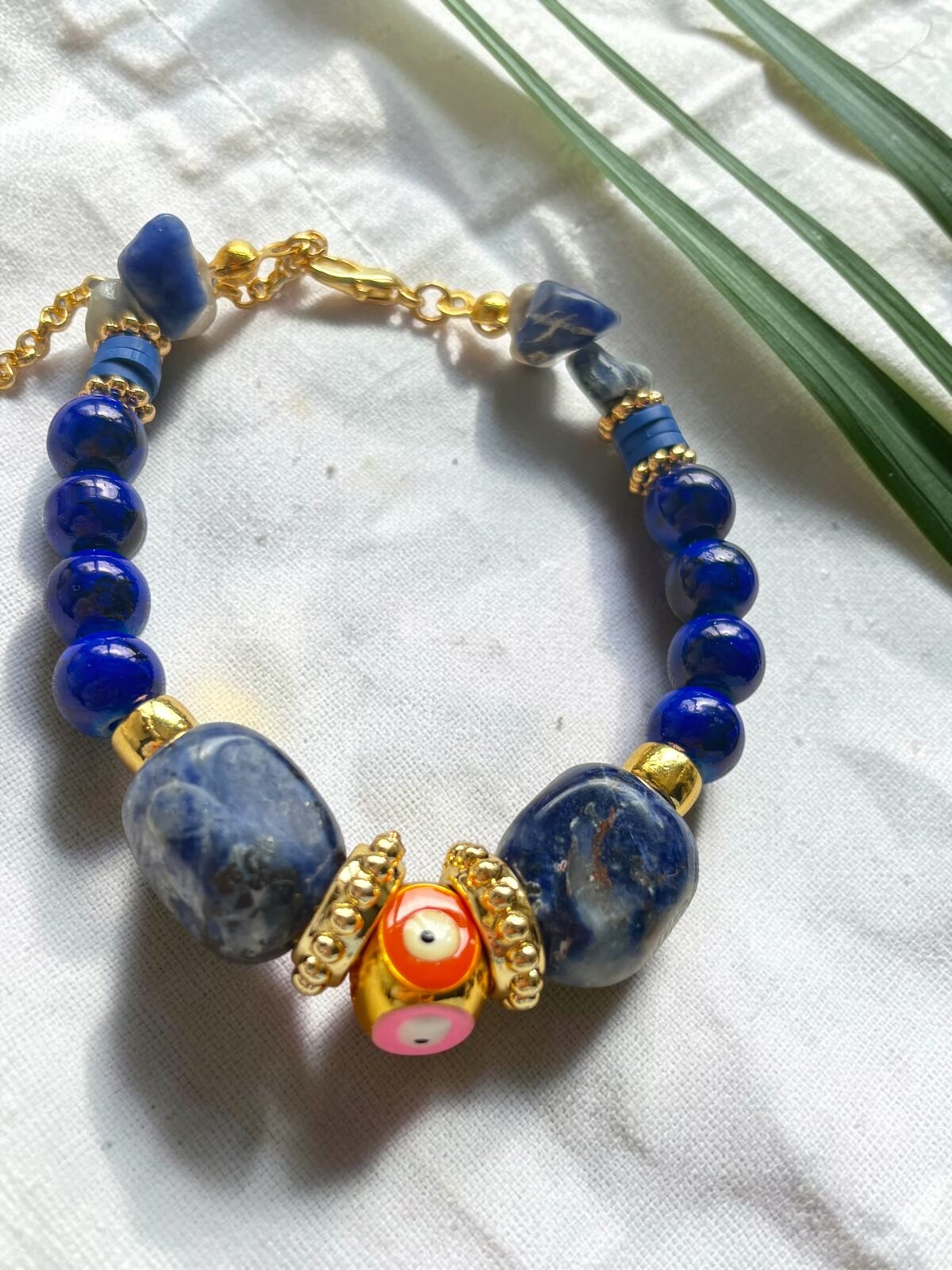 Doğal Taş Sodalite Bileklik